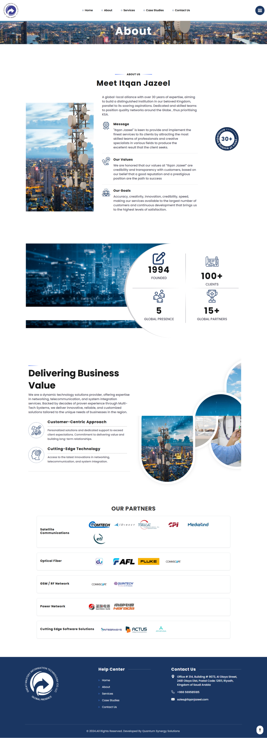 Itqan Jazeel – Telecom & Technology Solutions